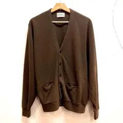 阪急メンズ購入RencontrantシルクカーディガンXSブラウン - メルカリ