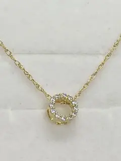 早い者勝ち! リング ダイヤモンド 0.2ct ネックレス K18 18金
