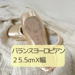 BLOCH バレエトゥシューズ 25.5 X幅