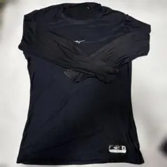 Mizuno ネイビー 長袖 アンダーシャツ サイズ0