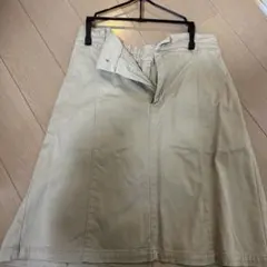 Honeys ベージュ タイトスカート ひざ丈