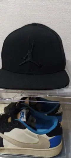 Jordanキャップ　オールブラック