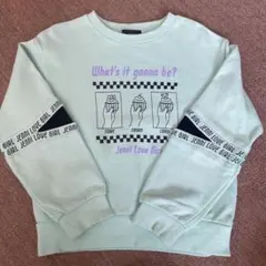 Jenni Love Girl トレーナー ミントグリーン130