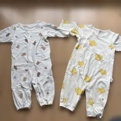 ジェラートピケ　ロンパース2点セット