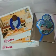 ころんくん ブロマイド ミニうちわキーホルダーセット