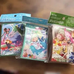 未使用　ポケカスリーブ　3種セット