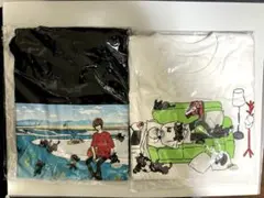 キヨ猫 Tシャツ レディース ブラック&ホワイト 2点セット