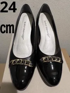 卑弥呼　HIMIKO エナメルパンプス　24センチ