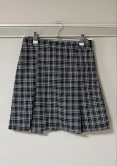 チェック柄 ミニスカート プリーツスカート インパン付き