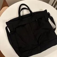 UNIQLO C 2WAYユーティリティバッグ ブラックのサムネイル