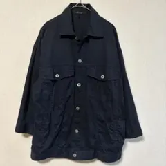 Johnbull ジョンブル　ネイビー デニムジャケット七部袖　美品