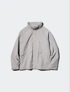UNIQLO ウインドプルーフスタンドブルゾン オフホワイト
