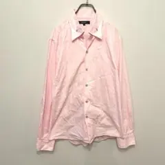 ジルブレイズ JILLBLAZE ワイシャツ 長袖 Lピンク 美品ビジネス243