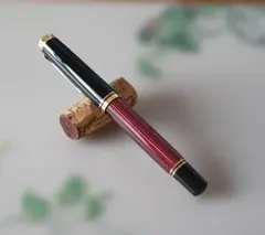 Pelikan スーベレーン M400 万年筆 緑縞 14C-585 F - メルカリ