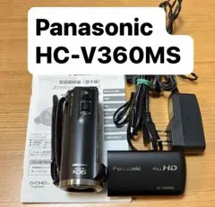Panasonic HC-V360MS Video Camera, Black