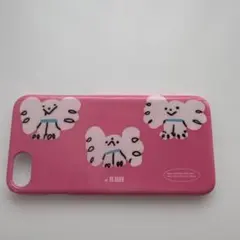 iPhone7/8/se2 スマホハードケース 犬柄のサムネイル