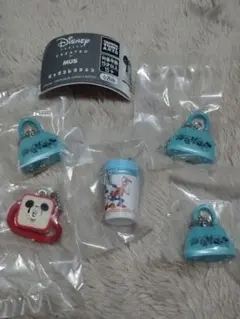 musガチャガチャバッグコレクションディズニーミッキーMOUSSY 3種 5個