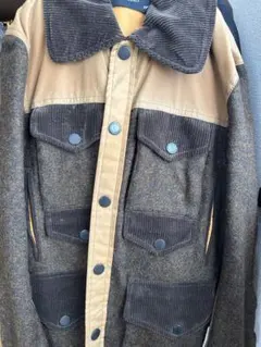 COSAELSコサエルズ英国MOONツイード生地 オイルドコットンメンズ M L