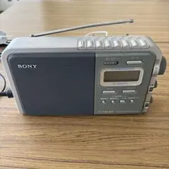 SONY ソニー ICF-M770V AM,ワイドFMラジオ 電源コードなし