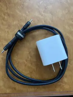 Apple純正 充電器 + Baseus USB-Cケーブル（60W対応）