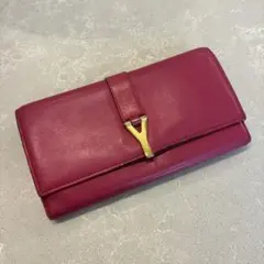 SAINT LAURENT PARIS 長財布 ピンクのサムネイル