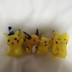 ポケモンキッズ ピカチュウ 指人形 フィギュア 6体セット まとめ売り