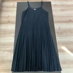 sm2 blue キャミワンピース サマンサモスモスブルー プリーツ ロング