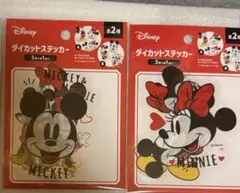 【新品・正規品】ディズニー ミッキー ミニー ドナルド ステッカー 3点セット