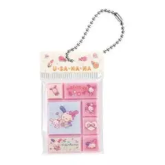 ウサハナ タイルシール　ガチャガチャ