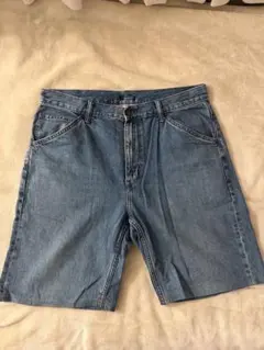 リメイク デニムハーフパンツ