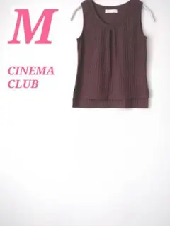 CECIL McBEE タンクトップ ブラウン Mサイズ　カジュアルコーデ　大人のサムネイル