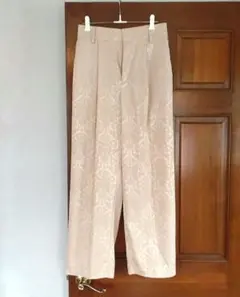 earth music&ecology　ジャガードパンツ