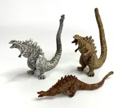 ゴジラ　特撮大百科Mini ゴジラ第2形態 3種セット 未開封 2025年最新】シンゴジラ 第二形態の人気アイテム - メルカリ