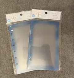 【ボンボンドロップ用】クーリア とうめいシールシート透明 シール帳 台紙 シール