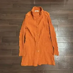 ISSEY MIYAKE me オレンジロングワンピースのサムネイル