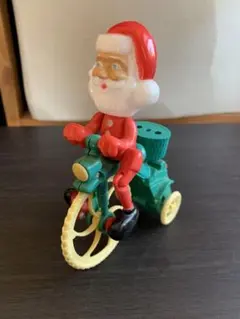 サンタクロース　おもちゃ　ぜんまい　ブリキ