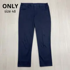 ◆ ONLY オンリー スーツ パンツ スラックス テーパードパンツ 48のサムネイル