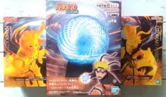 NARUTO GIGO限定　ナルト　ミナト　螺旋丸エフェクトライト　3点セット