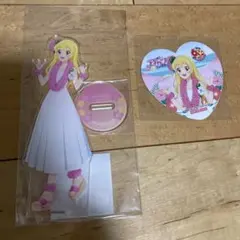 ハワイアンズ　アイカツ　アクスタ&コースター　星宮いちご