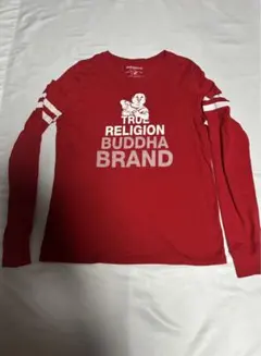トゥルーレリジョン True Religion ロンT メンズ 赤