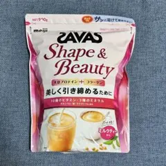 ザバス シェイプ＆ビューティ ミルクティー風味 900g - メルカリ