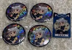 鬼滅の刃 漆ノ章 ナムコ限定 ホログラム缶バッジ 宇髄天元　デフォルメミニキャラ