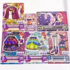 アイカツ データカードダス 音城セイラ カード 6枚セット 当時物 ガチャ
