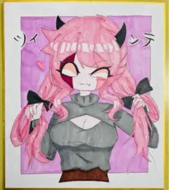 手描きイラスト FNF Sarvente アナログ