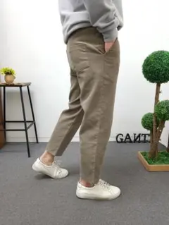 [新品]メンズ　ブラウン　モカ　コーデュロイパンツ　ウエストゴム