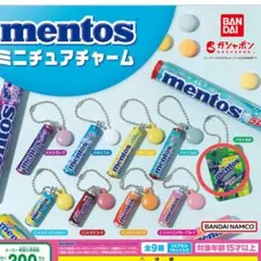 mentos ミニチュアチャーム / mentos DUO