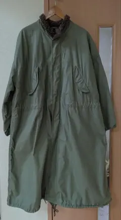 Clip.tab モッズコート　ミリタリーコート　ロングコート　カーキ