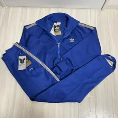 80s デッドストック adidas techno ジャージ セットアップ