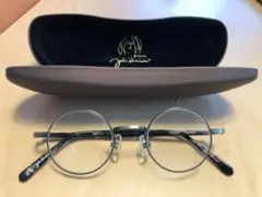 John Lennon ラウンドメガネ ケース付き