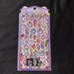 ボンボンドロップシール うるちゅるポップシール ステッカー ぷくぷく 立体 3d